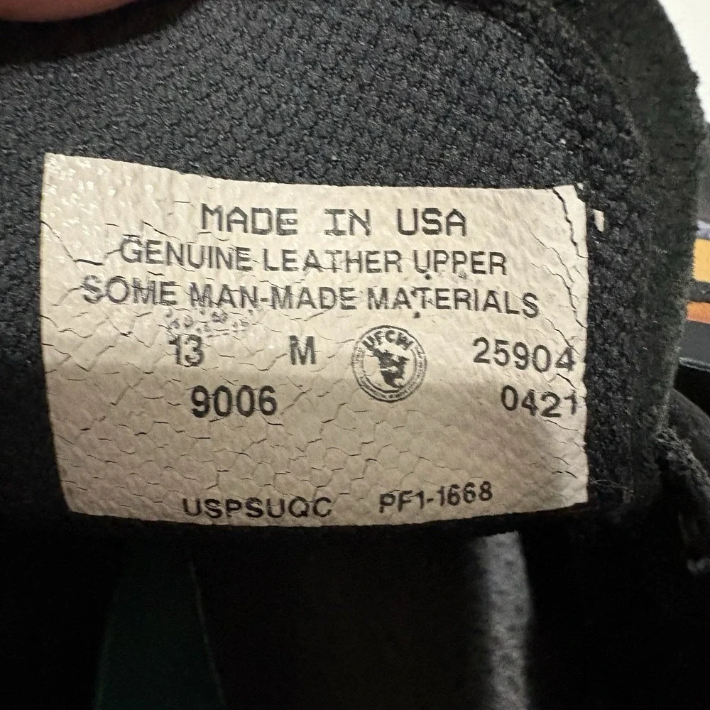 Texel Summumtex Black Leather Oxford Shoes Men's Size 13 M USA Vibram‎ Sole